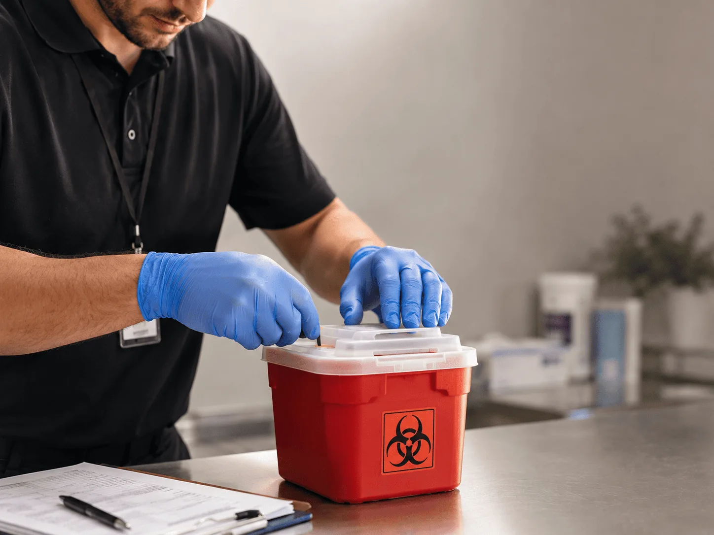 Why choose Sharps Waste Disposal in Sainte Marie, IL